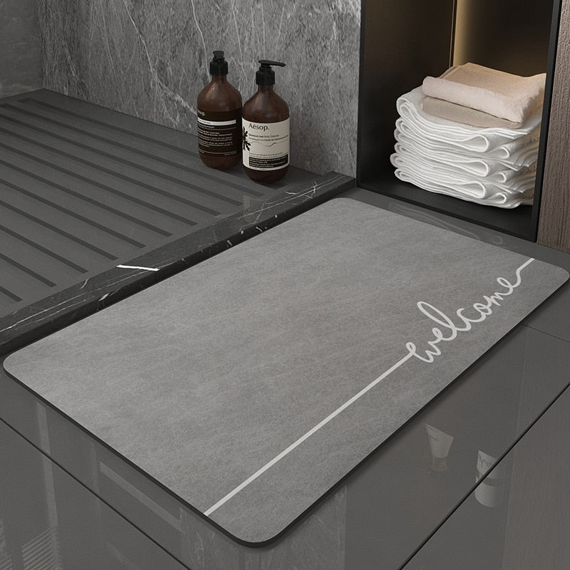 Super Absorbent Stylish Quick Drying Bathroom Rug