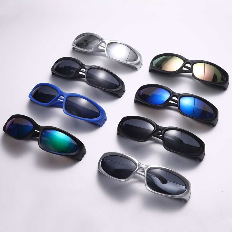 Large Frame Mirror Unisex Designer Sunglasses