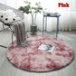 Stylish Fluffy Faux Fur Round Rug