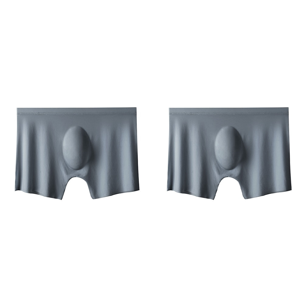 Men's Ice Silk Ultra-thin Breathable Boxers (2 Pcs)