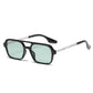 Retro Double Bridges Gradient Sunglasses