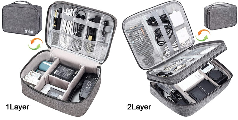 Electronics & Cables Waterproof  Storage Organizer