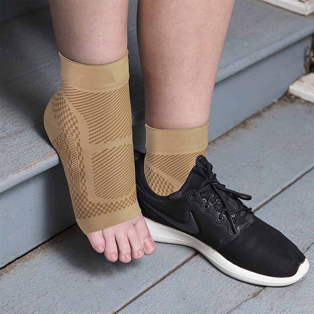 4D Knitted Ankle Compression Sleeve
