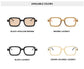 Vintage Clear Lens UV400 Steam Punk Sunglasses
