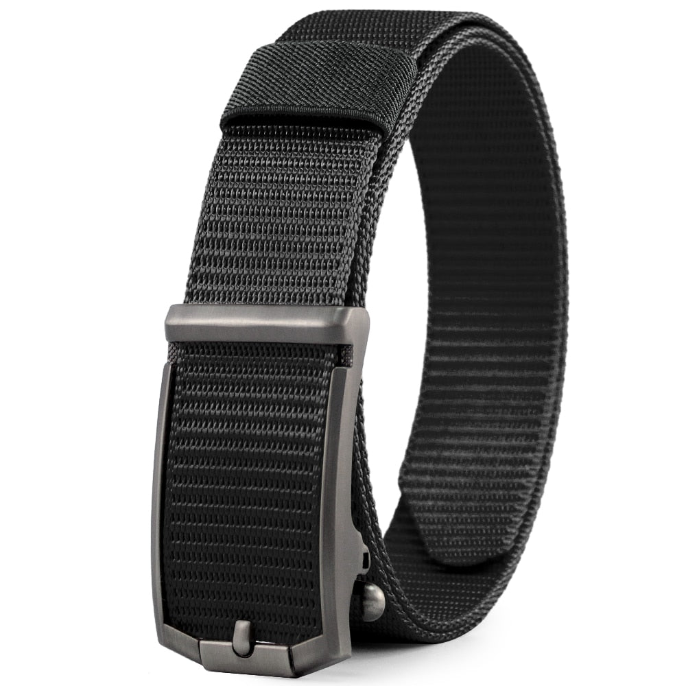 Automatic Buckle 1200D Canvas Cowboy Belt