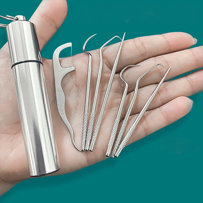 Stainless Steel Oral Cleaning Set