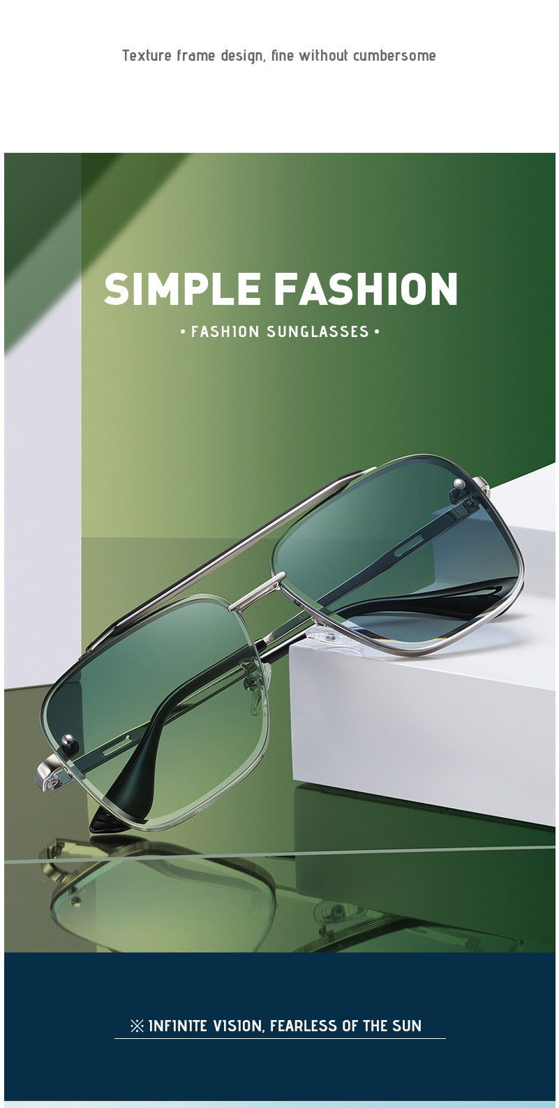 Luxury Gradient UV400 Sunglasses