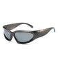 Large Frame Mirror Unisex Designer Sunglasses