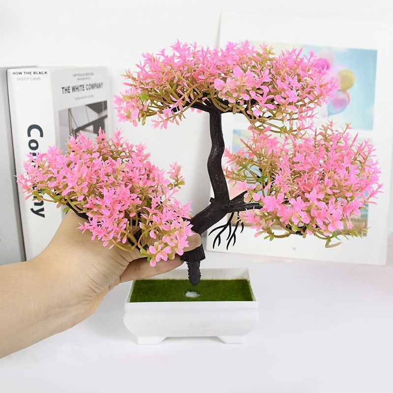 Japanese Blooming Bonsai Tree Decoration (artificial)