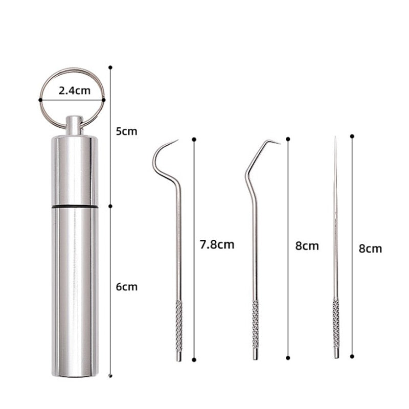 Stainless Steel Oral Cleaning Set