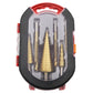 Titanium Step Drill Bit Saw Plating Set (6pcs）
