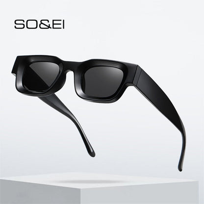 Retro Punk UV400 Square Polarized Sunglasses