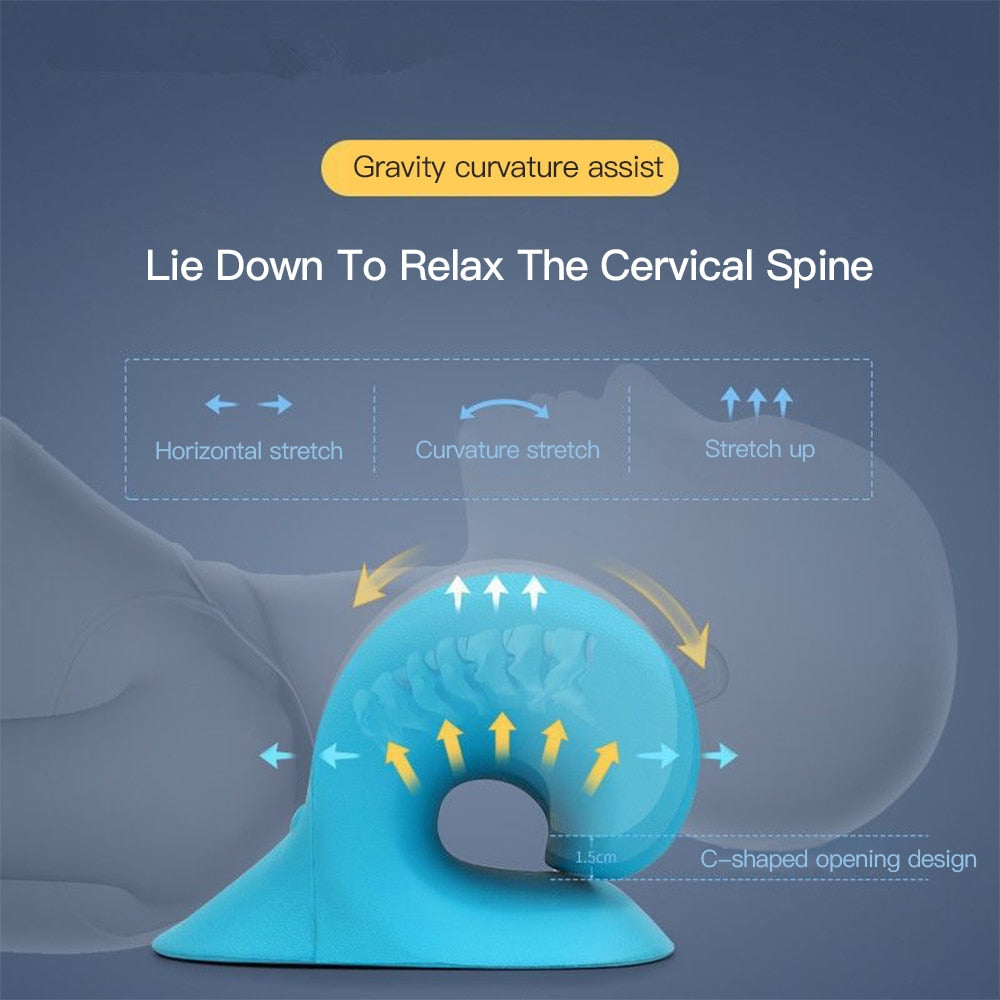 Cervical Neck & Shoulder Traction Pillow