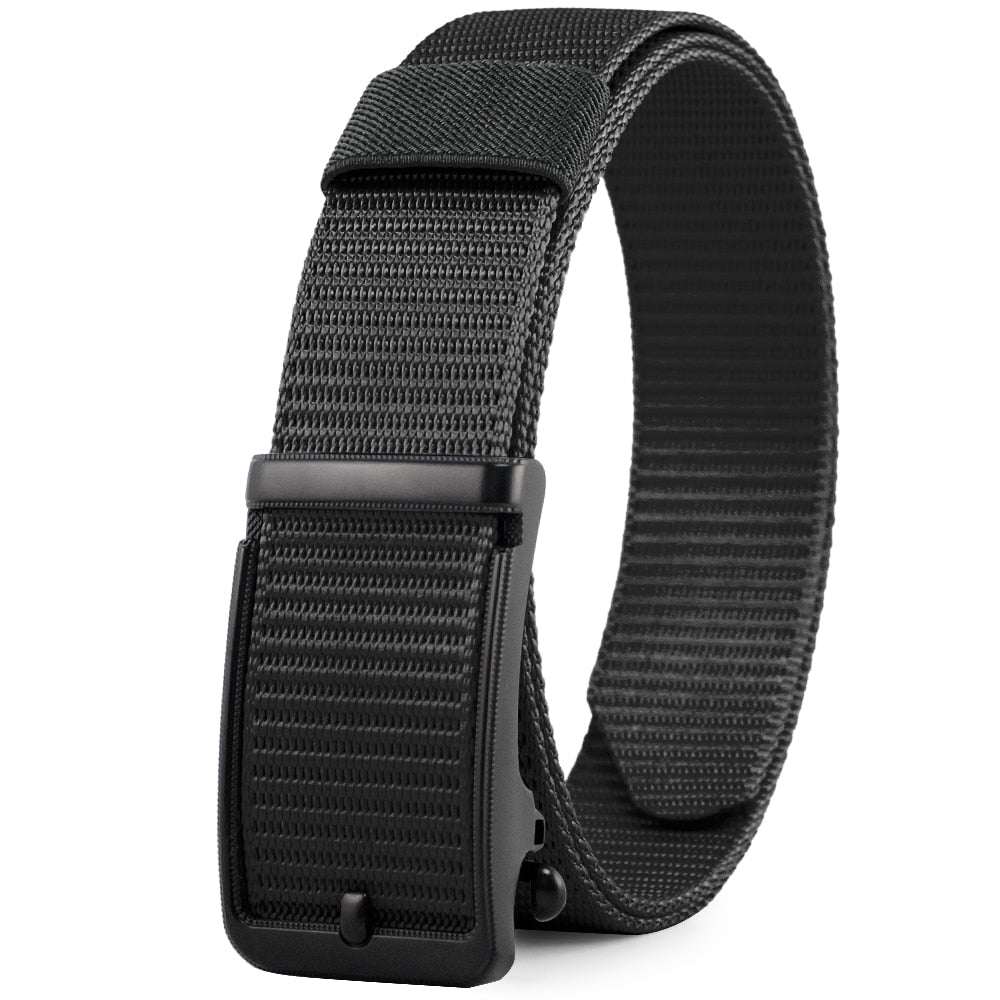 Automatic Buckle 1200D Canvas Cowboy Belt