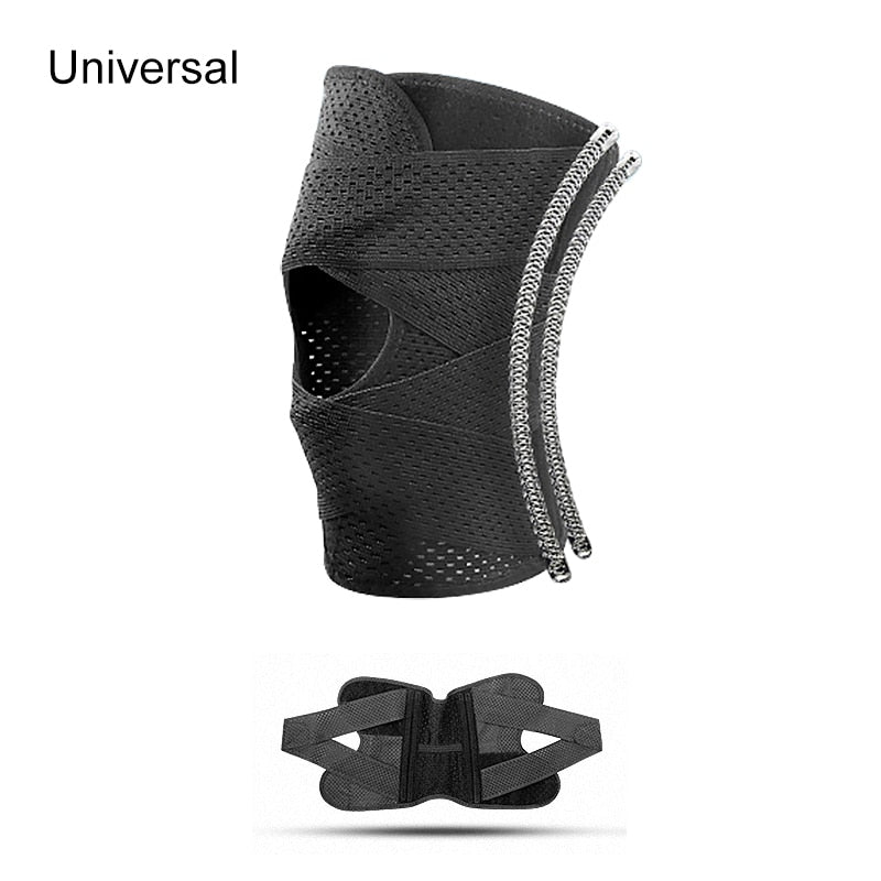 Double Strap Elastic Compression Knee Brace