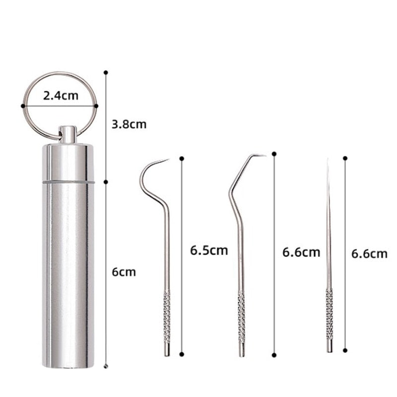 Stainless Steel Oral Cleaning Set