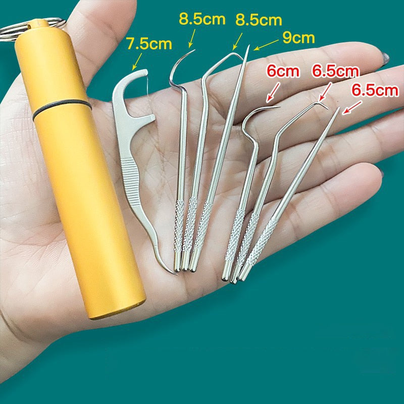 Stainless Steel Oral Cleaning Set