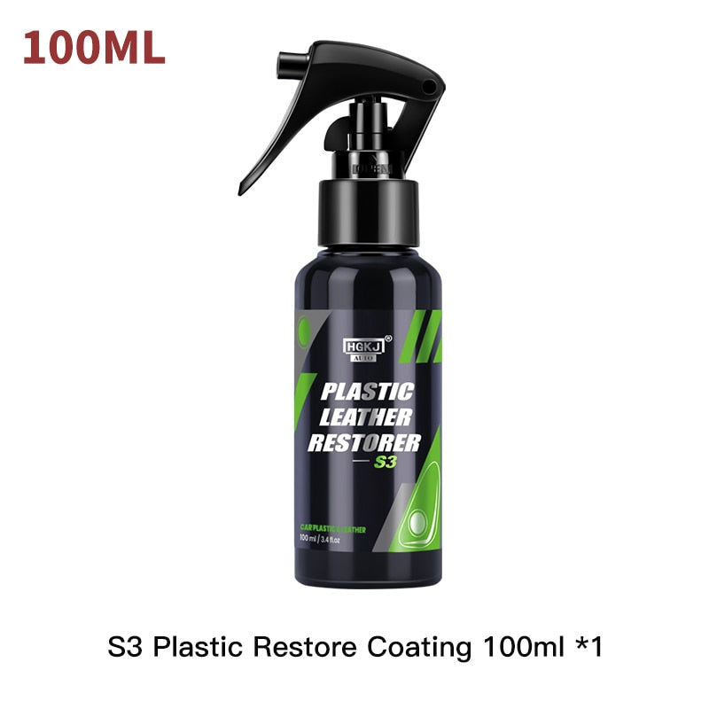 S3™ Car Leather & Plastic Liquid Protection Restorative Polisher