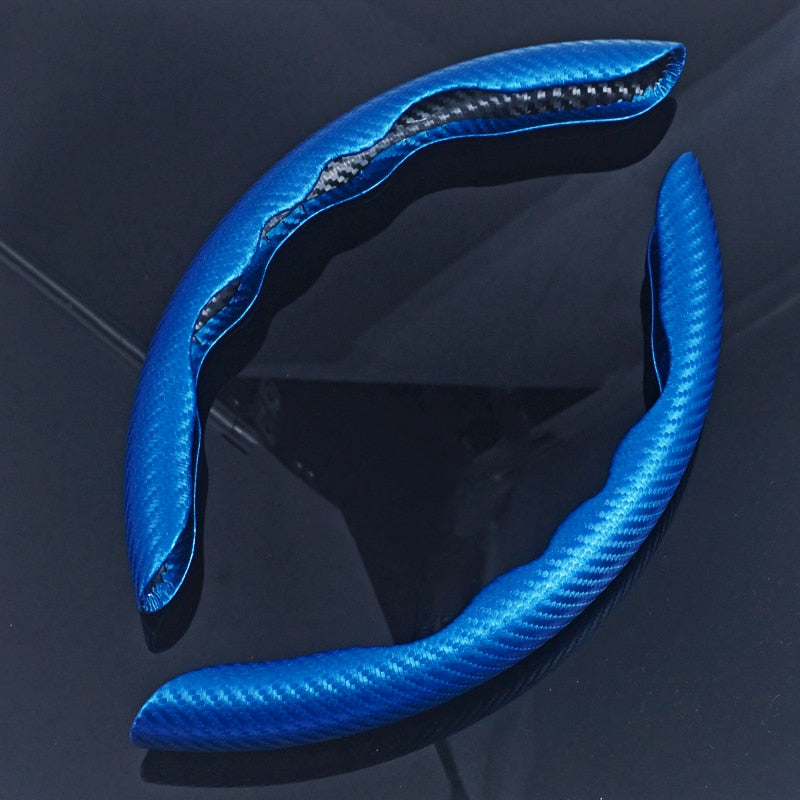 Carbon Fiber Universal Non-Slip Steering Wheel Cover