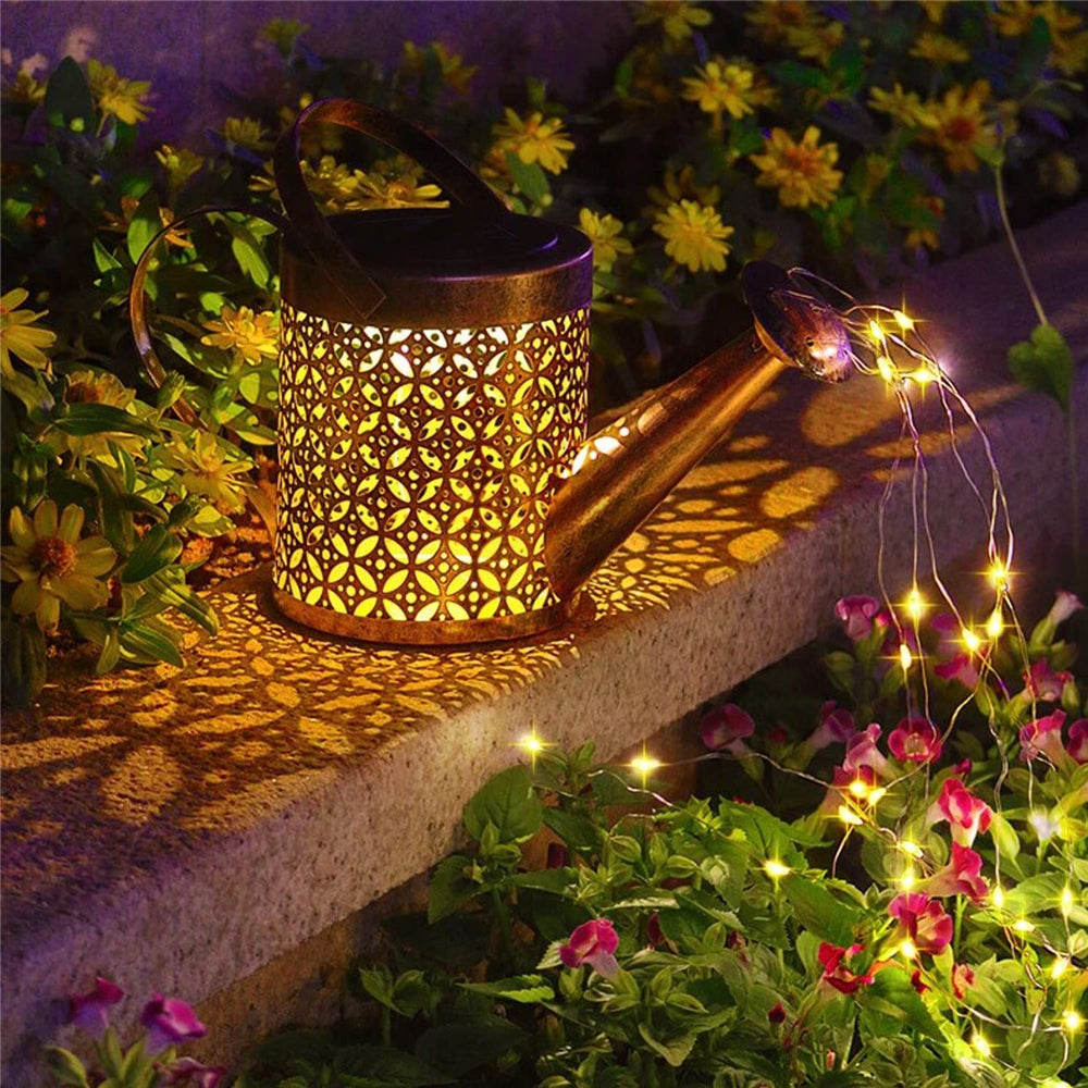Solar Garden Decor Retro Lantern