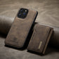 Detachable 2 in 1 Magnetic Wallet  iPhone Case