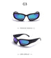 Large Frame Mirror Unisex Designer Sunglasses