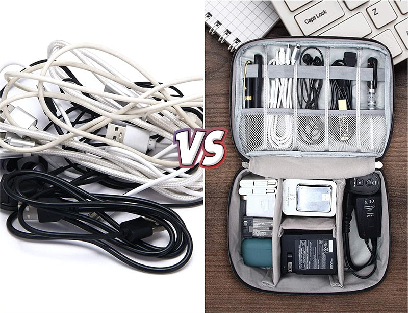 Electronics & Cables Waterproof  Storage Organizer