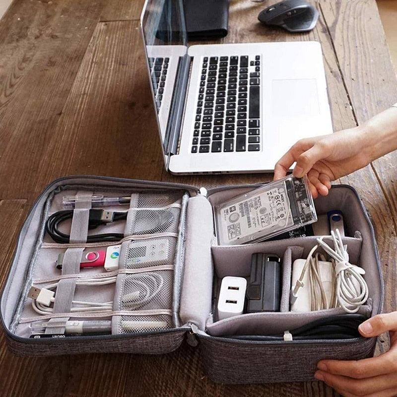 Electronics & Cables Waterproof  Storage Organizer