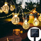 Solar Powered LED Outdoor String Lights