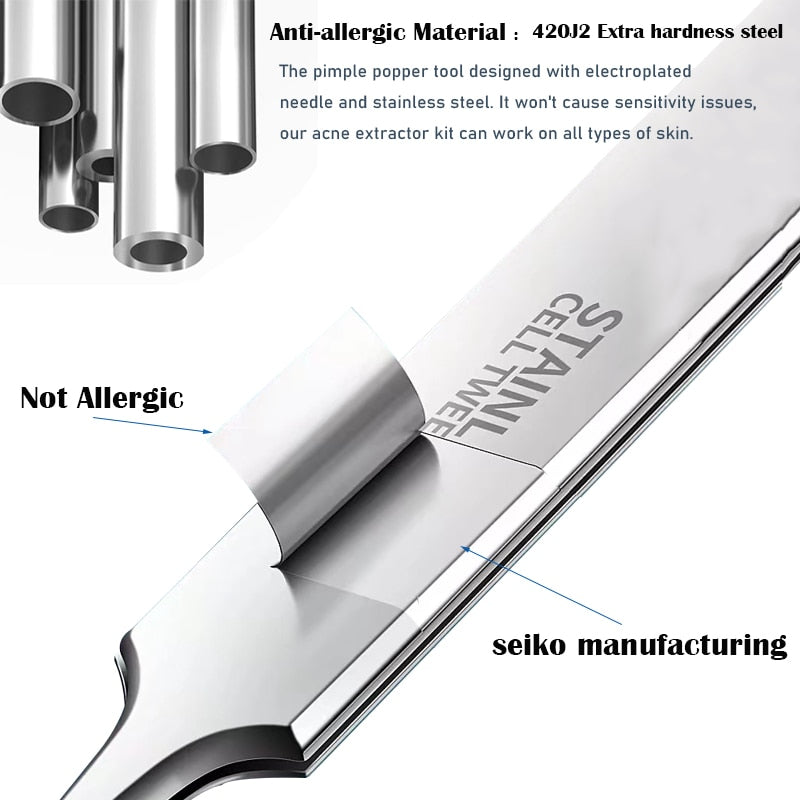 Professional Ultra-fine No. 5 Face Deep Cleaning Set