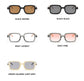 Vintage Clear Lens UV400 Steam Punk Sunglasses