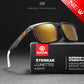 KDEAM Ultra-Stylish Square Polarized Sunglasses