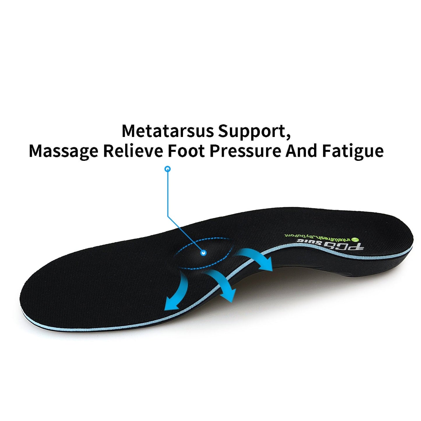 PCSsole Flat Foot Orthopedic Support Medical Insoles