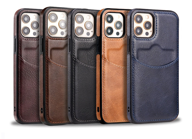 Luxury Wallet Phone Case For iPhone