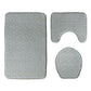 Bathroom Anti-Slip Absorbent Cobblestone Mat Set