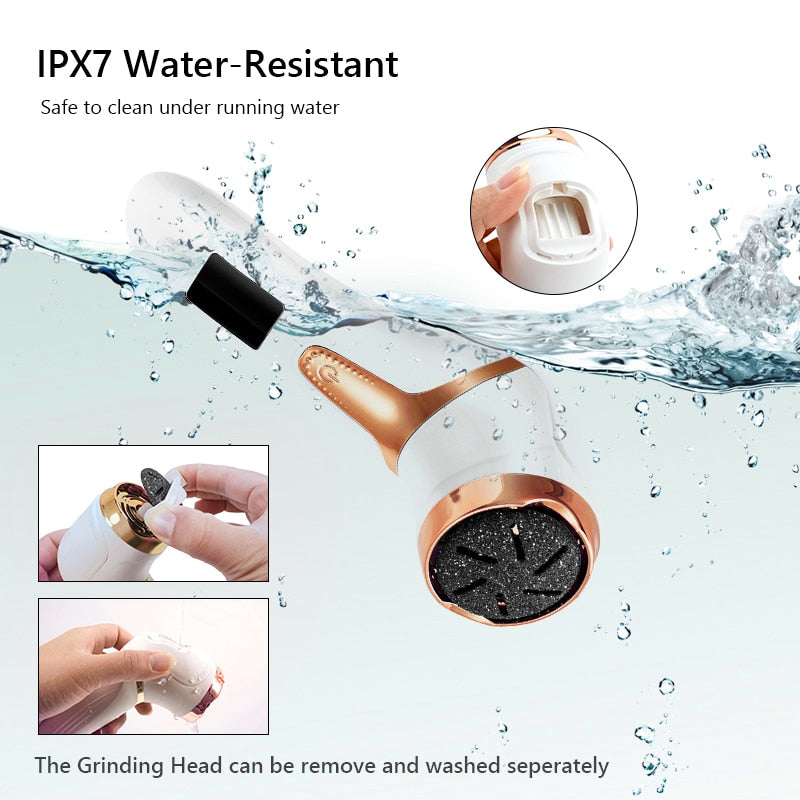 Rechargeable Waterproof Electric Callus Remover