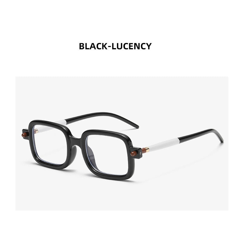 Vintage Clear Lens UV400 Steam Punk Sunglasses