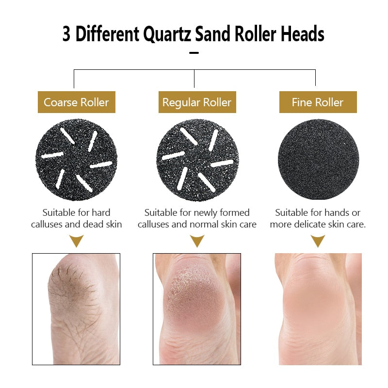 Rechargeable Waterproof Electric Callus Remover