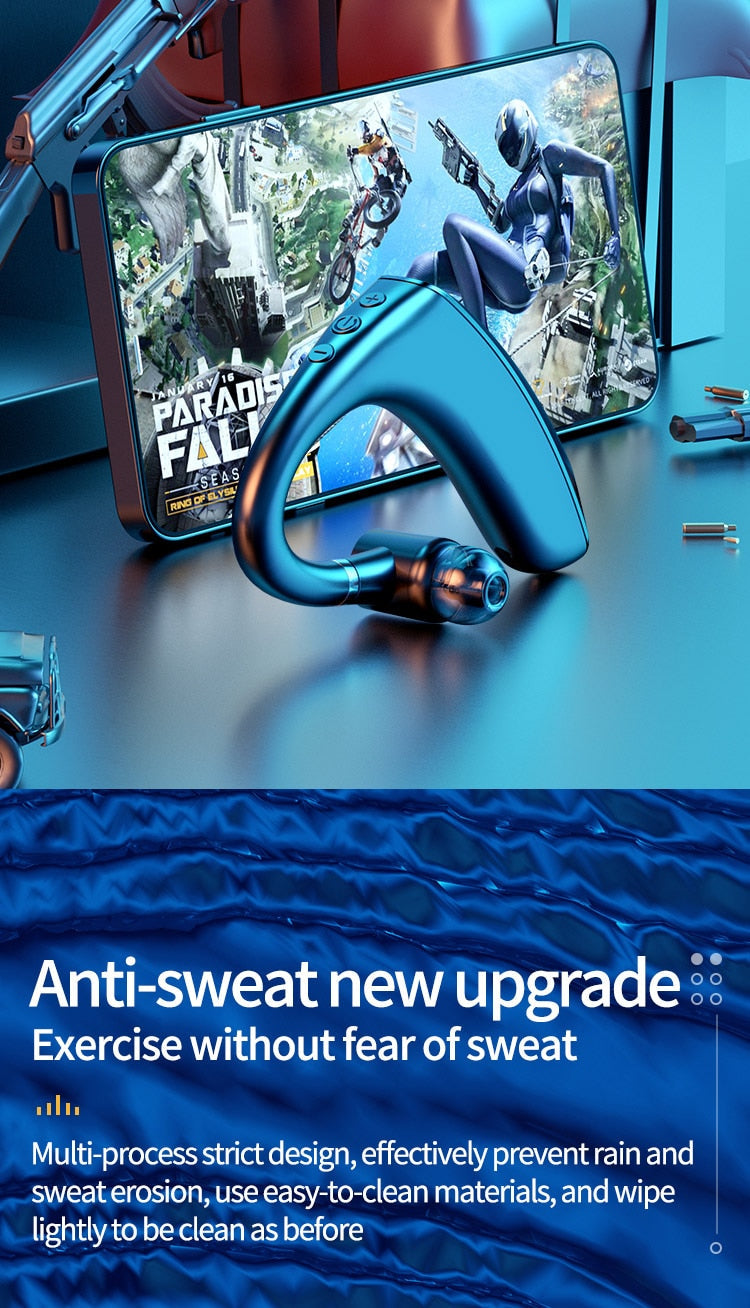 Wireless HD Call Bluetooth Earphone with Digital Display