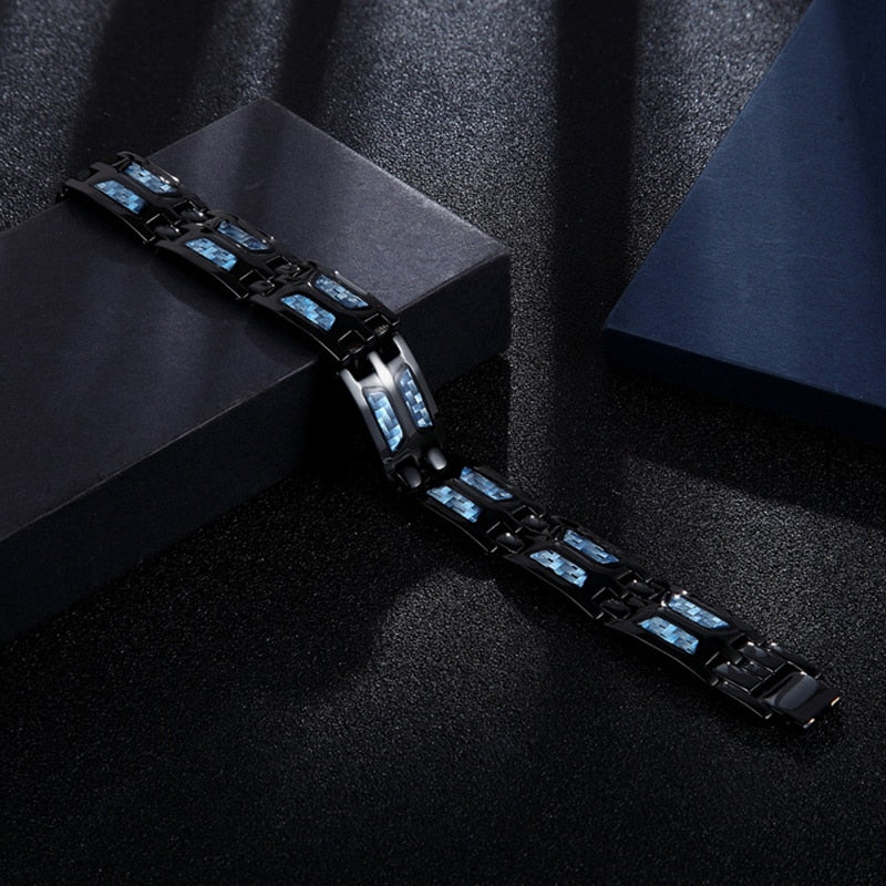 Titanium 4 In 1  Magnetic Energy Health Bracelet