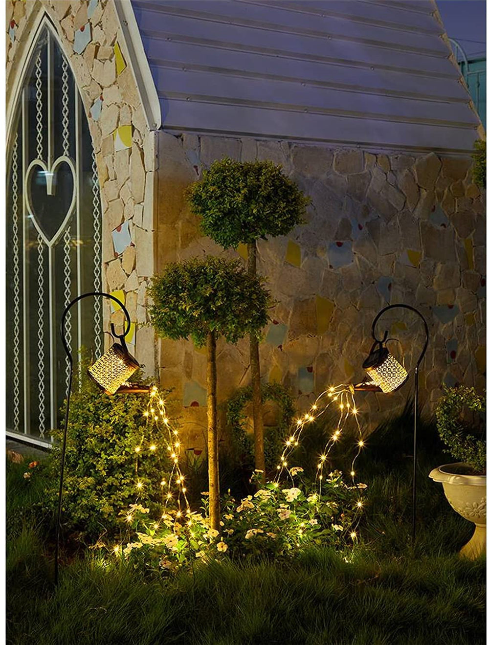Solar Garden Decor Retro Lantern