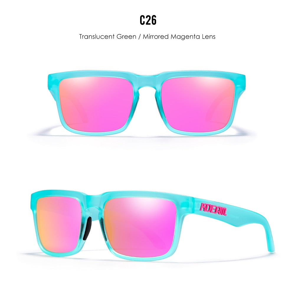 KDEAM Ultra-Stylish Square Polarized Sunglasses