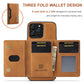 Detachable 2 in 1 Magnetic Wallet  iPhone Case