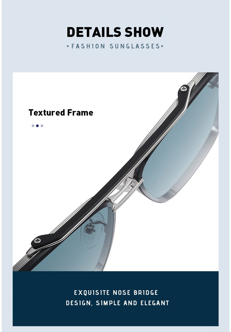 Luxury Gradient UV400 Sunglasses