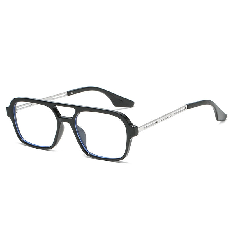 Retro Double Bridges Gradient Sunglasses