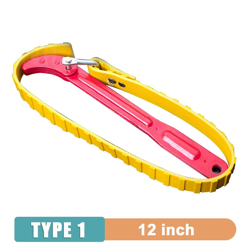 Carbon Steel Adjustable Strap Opener Tool