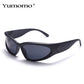 Large Frame Mirror Unisex Designer Sunglasses