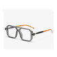 Vintage Clear Lens UV400 Steam Punk Sunglasses