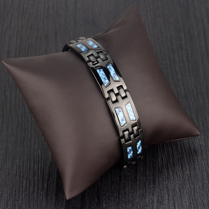 Titanium 4 In 1  Magnetic Energy Health Bracelet