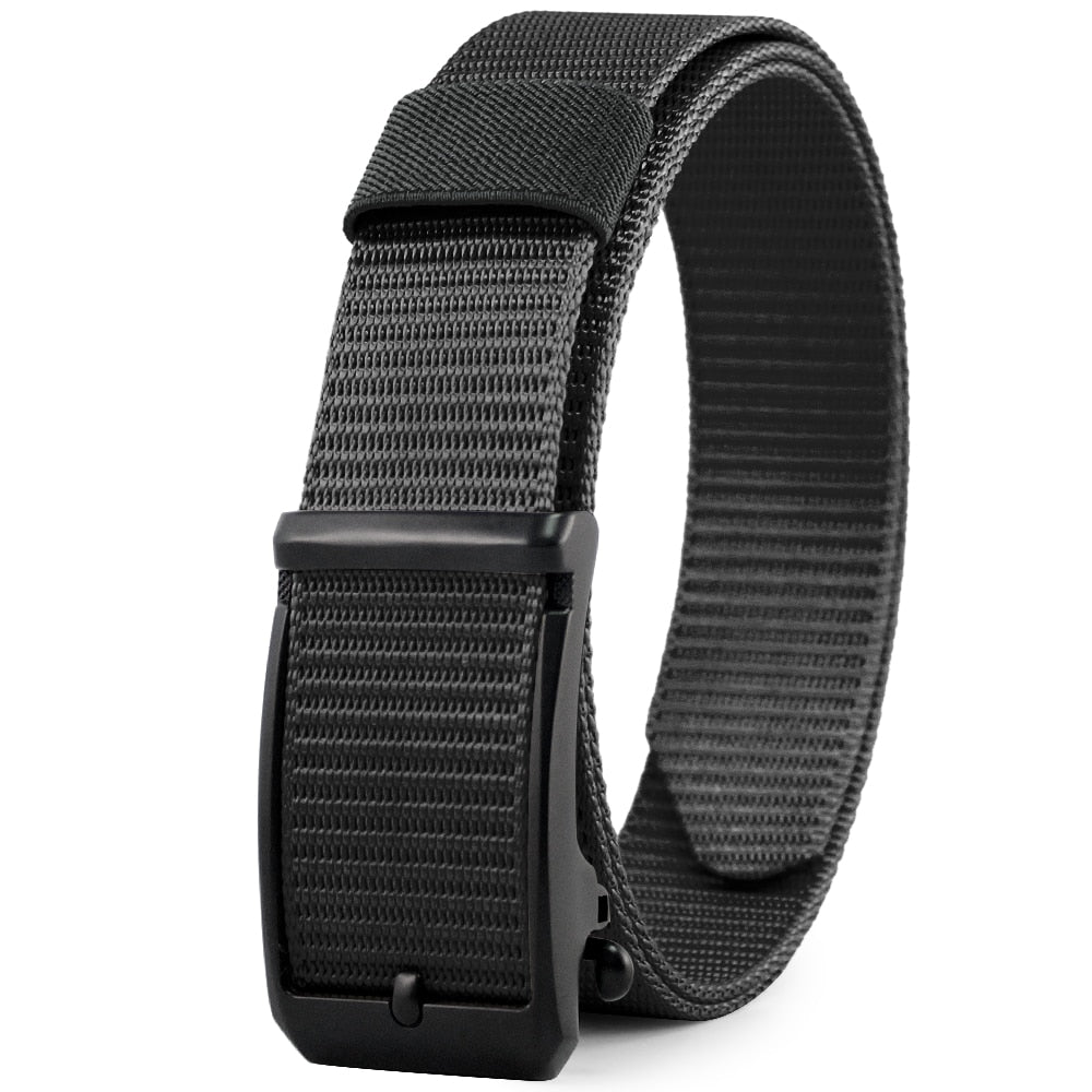 Automatic Buckle 1200D Canvas Cowboy Belt